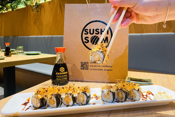 PROMOCIÓN REAPERTURA SUSHISOM ZARAGOZA LA TORRE OUTLET