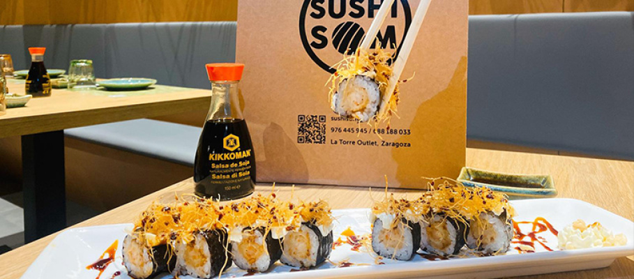 PROMOCIÓN REAPERTURA SUSHISOM ZARAGOZA LA TORRE OUTLET