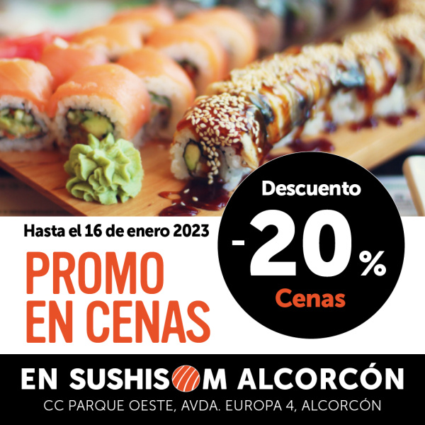 INAUGURACIÓN SUSHISOM EN ALCORCÓN MADRID