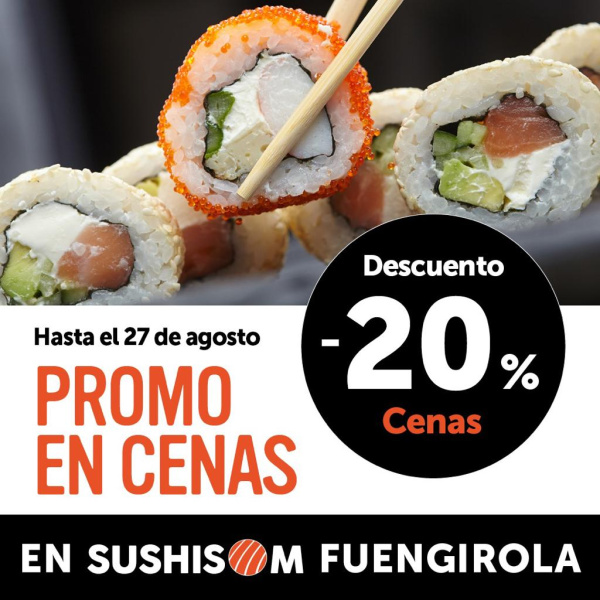 INAUGURAMOS NUEVO SUSHISOM EN FUENGIROLA 