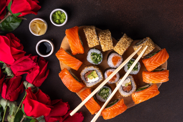 ¿Por qué el Sushi es la Cena Perfecta para San Valentín? 