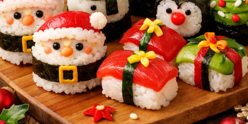Los mejores sushis para Navidad: ¿Qué pedir en las fiestas? 