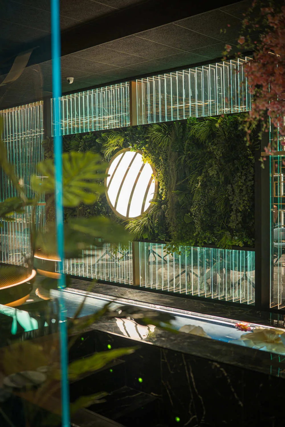 Detalle de la decoración del restaurante — Sushisom Murcia