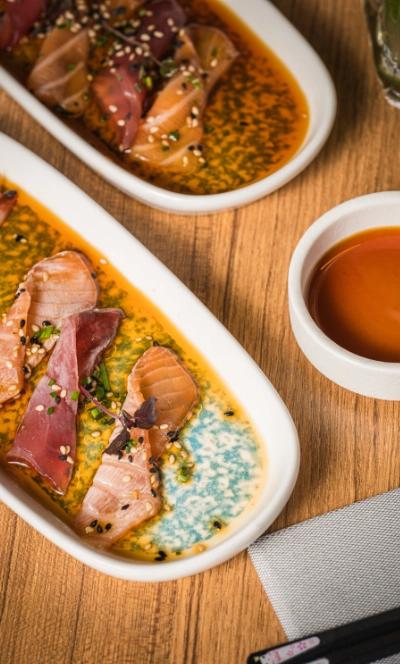Combinado de sashimi para todos — Sushisom Murcia